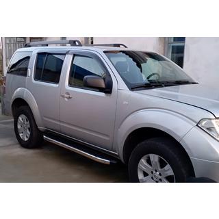 Boční nášlapy BlackLine (2 ks, hliník) Nissan Pathfinder R51 2005–2014 fotografie 4