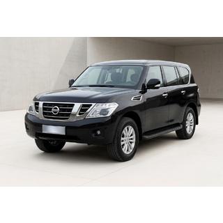 Boční nášlapy Tayga Black (2 ks, hliník) Nissan Patrol Y62 2010–2024 fotografie 1