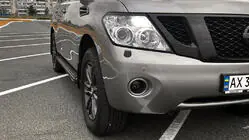 Nissan Patrol Y62 2010–2024 Boční prahy New Vision Grey (2 ks., hliník) fotografie 8