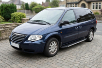 Chrysler Voyager 2001–2007 Boční nášlapy Duru (2 ks, hliník) fotografie 1