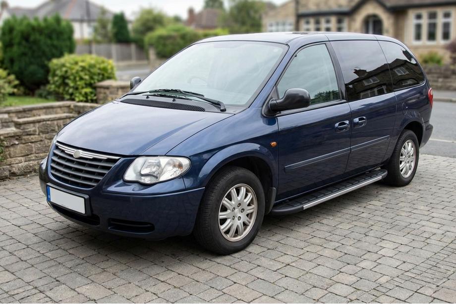 Chrysler Voyager 2001–2007 Boční nášlapy Duru (2 ks, hliník) Image