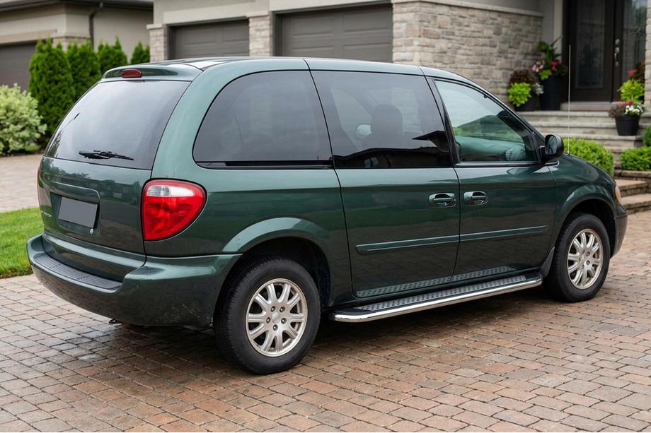 Chrysler Voyager 2001–2007 Boční nášlapy Maydos V2 (2 ks, hliník) Image
