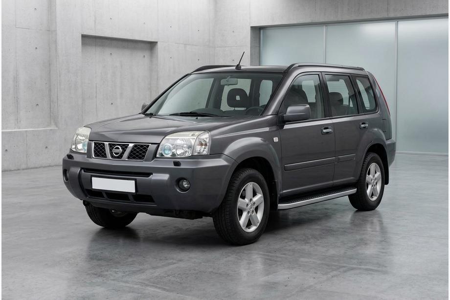 Nissan X-trail T30 2002–2007 Boční nášlapy Tayga Grey (2 ks, hliníkové) Image