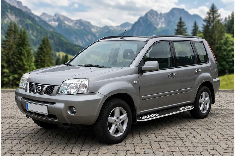 Nissan X-trail T30 2002–2007 Boční nášlapy Tayga V2 (2 ks, hliník) Image