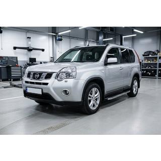 Boční nášlapy BlackLine (2 ks, hliník) Nissan X-trail T31 2007–2014 fotografie 1