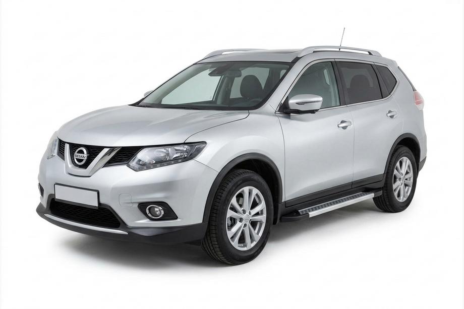Nissan X-trail T32/Rogue 2014–2021 Boční prahy New Vision Grey (2 ks., hliník) Fotografie 1