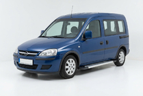 Opel Combo 2002–2012 Boční prahy New Vision Grey (2 ks., hliník) fotografie 1
