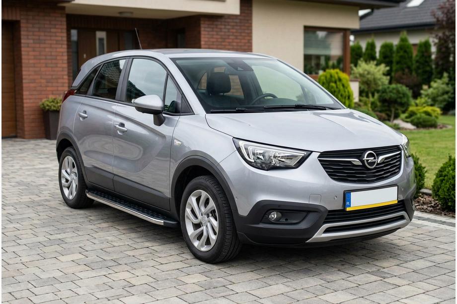 Opel Crossland X 2017–2024 Boční nášlapy BlackLine (2 ks, hliník) Image
