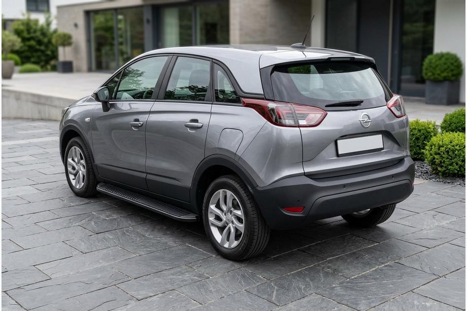 Opel Crossland X 2017–2024 Boční nášlapy Tayga Black (2 ks, hliník) Image
