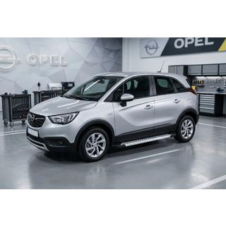 Boční prahy New Vision Grey (2 ks., hliník) Opel Crossland X 2017–2024 fotografie 1