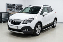 Opel Mokka 2012–2021 Boční nášlapy BlackLine (2 ks, hliník) fotografie 1