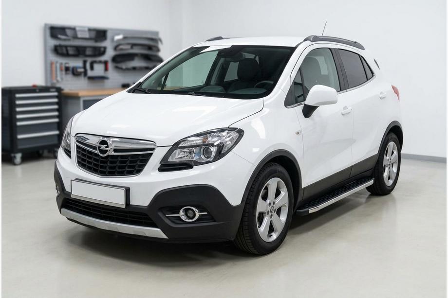 Opel Mokka 2012–2021 Boční nášlapy BlackLine (2 ks, hliník) Image