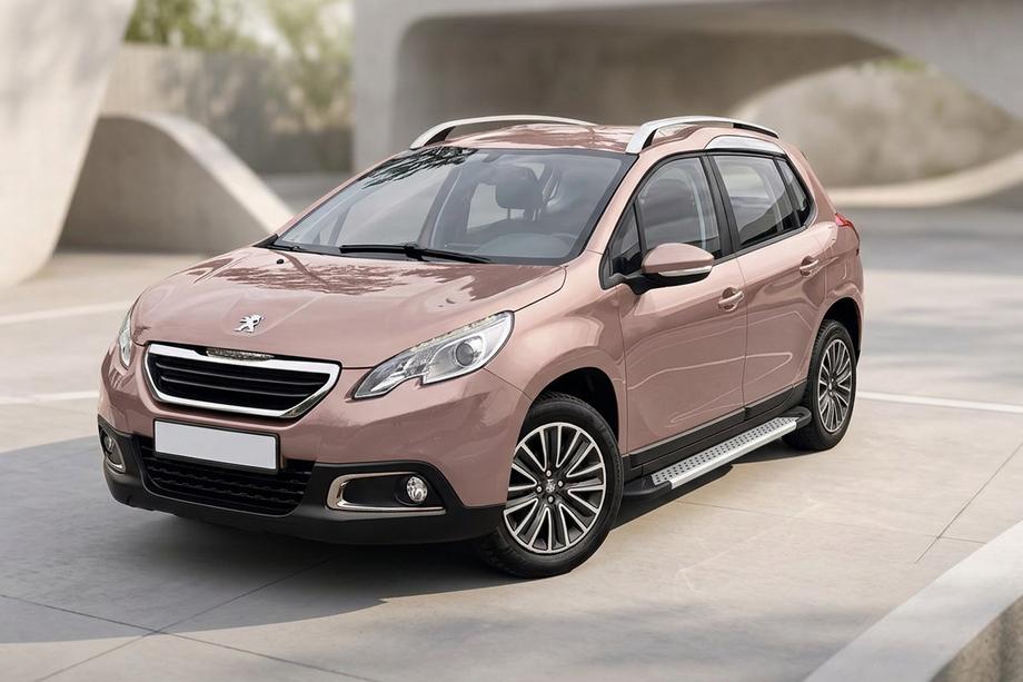 Peugeot 2008 2013–2019 Boční prahy New Vision Grey (2 ks., hliník) Image