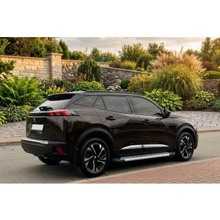 Boční prahy New Vision Grey (2 ks., hliník) Peugeot 3008 2016–2023 fotografie 1