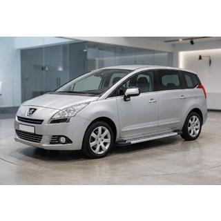 Boční prahy New Vision Grey (2 ks., hliník) Peugeot 5008 2009–2016 fotografie 1