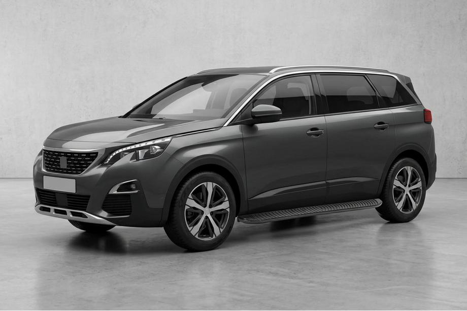 Peugeot 5008 2016–2023 Boční nášlapy Tayga Black (2 ks, hliník) Image