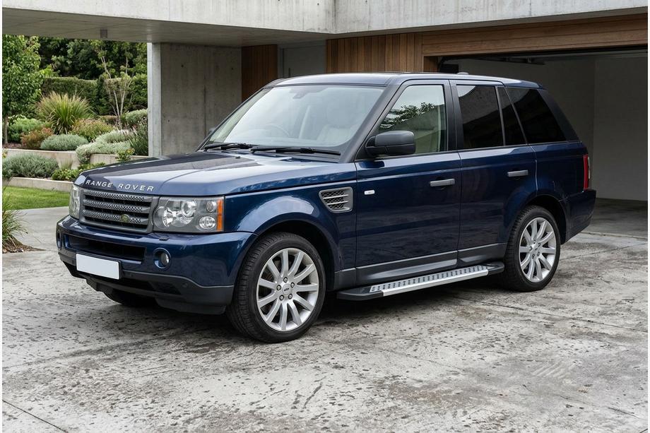 Range Rover Sport 2005–2013 Boční prahy New Vision Grey (2 ks., hliník) Fotografie 1