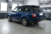 Range Rover Sport 2005–2013 Boční nášlapy Tayga Black (2 ks, hliník) fotografie 1