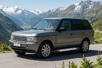 Range Rover III L322 2002–2012 Boční prahy New Vision Grey (2 ks., hliník) fotografie 1