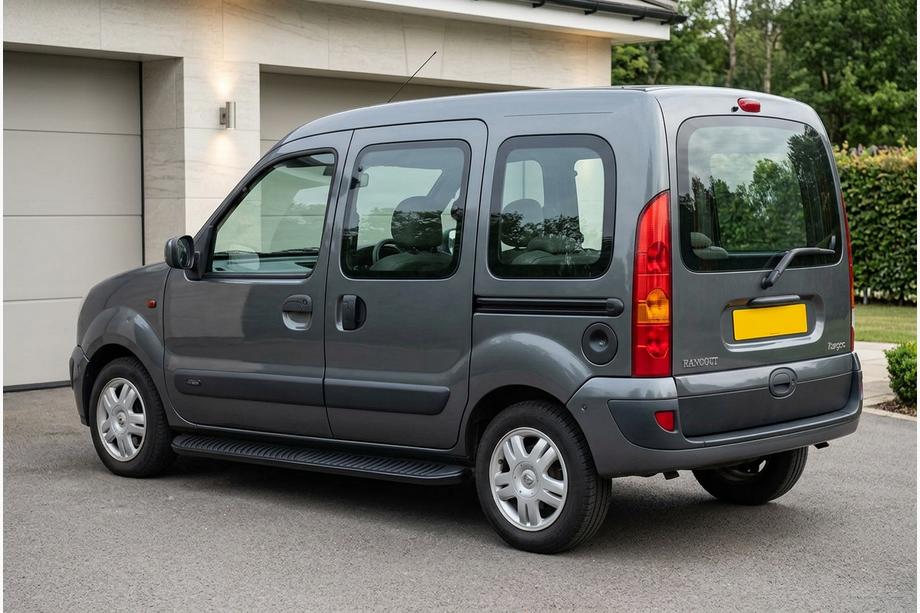 Renault Kangoo 1998–2008 Boční nášlapy Tayga Black (2 ks, hliník) Image