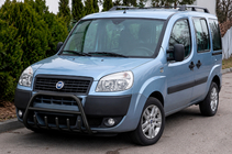 Fiat Doblo I 2005–2010 Přední ochranný rám WT004 Black (černý) fotografie 1