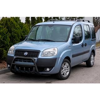 Přední ochranný rám WT004 Black (černý) Fiat Doblo I 2005–2010 fotografie 1
