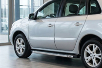 Renault Koleos 2008–2016 Boční nášlapy BlackLine (2 ks, hliník) fotografie 1