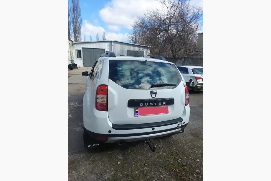 Renault Duster 2008–2017 Nástavec zadního nárazníku EuroCap (ABS) Fotografie 4