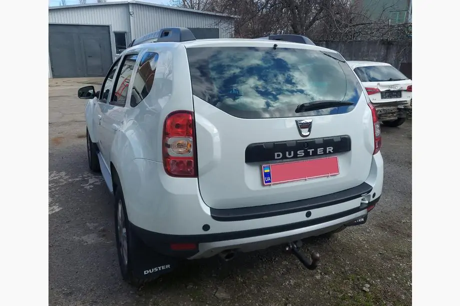 Renault Duster 2008–2017 Nástavec zadního nárazníku EuroCap (ABS) Fotografie 2