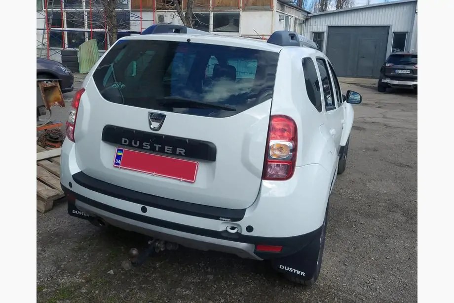 Renault Duster 2008–2017 Nástavec zadního nárazníku EuroCap (ABS) Fotografie 3