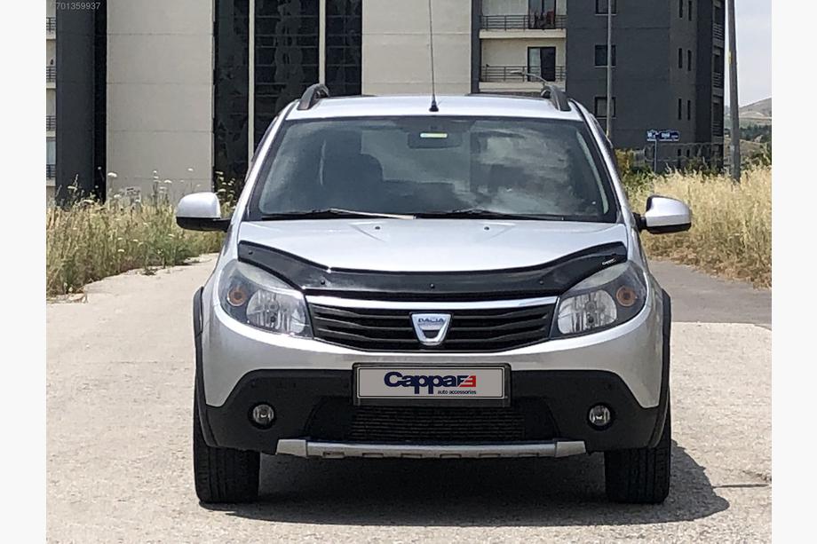 Dacia Sandero 2007–2013 Deflektor kapoty (EuroCap) Fotografie 2
