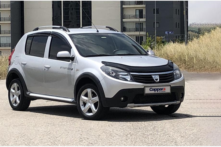 Dacia Sandero 2007–2013 Deflektor kapoty (EuroCap) Fotografie 4