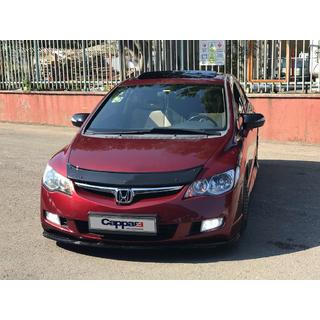 Nástavec předního nárazníku (lip, černý) Honda Civic Sedan VIII 2006–2011 fotografie 2