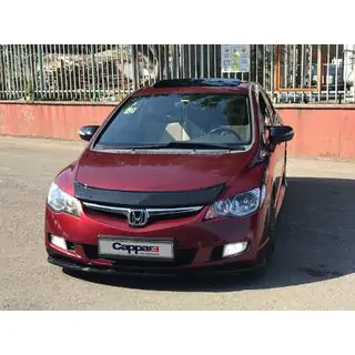 Nástavec předního nárazníku (lip, černý) Honda Civic Sedan VIII 2006–2011 fotografie 2