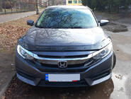 Honda Civic Sedan X 2016–2021 Deflektor kapoty (EuroCap) fotografie 5