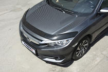 Honda Civic Sedan X 2016–2021 Deflektor kapoty (EuroCap) fotografie 2
