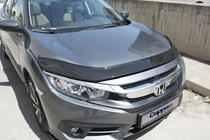 Honda Civic Sedan X 2016–2021 Deflektor kapoty (EuroCap) fotografie 4