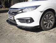 Honda Civic Sedan X 2016–2021 Přední lip spoiler LIP V1 (černý) fotografie 2