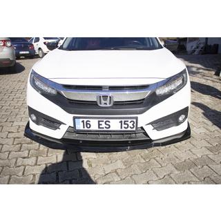 Přední lip spoiler LIP V1 (černý) fotografie 4
