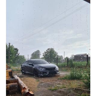 Přední lip spoiler LIP V1 (černý) fotografie 3