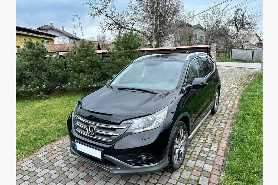 Honda CRV 2012–2016 Deflektor kapoty (EuroCap) Fotografie 2