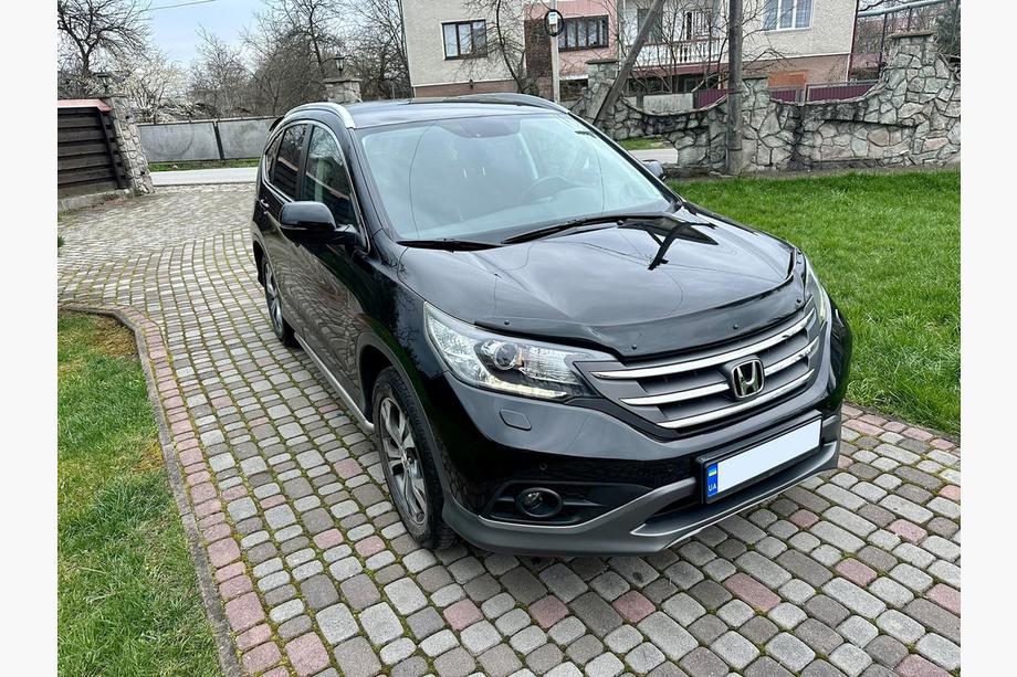 Honda CRV 2012–2016 Deflektor kapoty (EuroCap) Fotografie 3