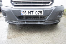 Ford Transit 2014– Přední lip spoiler nárazníku (2014-2019, ABS) fotografie 5