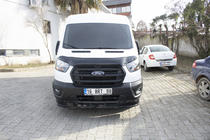 Ford Transit 2014– Přední nárazníkový lip spoiler (2019+, ABS) fotografie 5