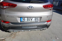 Hyundai Tucson TL 2016–2021 Zadní difuzor nárazníku EuroCap 2016-2018 (ABS) fotografie 13