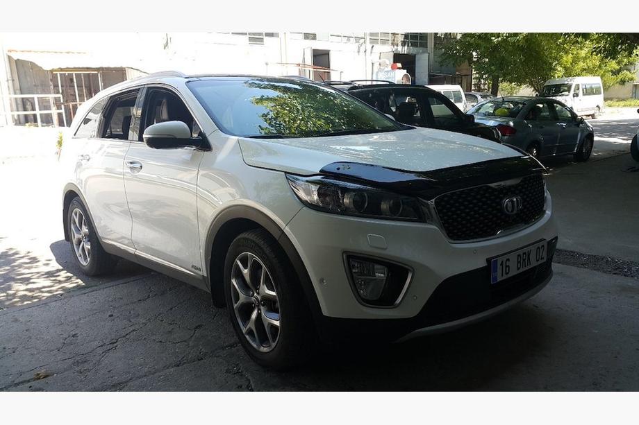 Kia Sorento III UM 2014–2020 Deflektor kapoty (EuroCap) Fotografie 5
