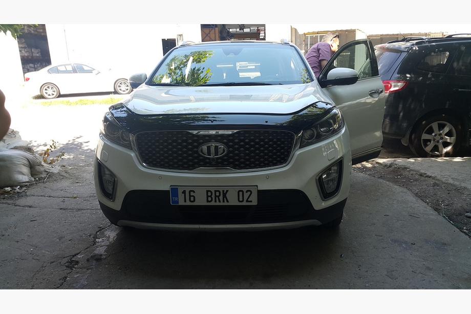 Kia Sorento III UM 2014–2020 Deflektor kapoty (EuroCap) Fotografie 7