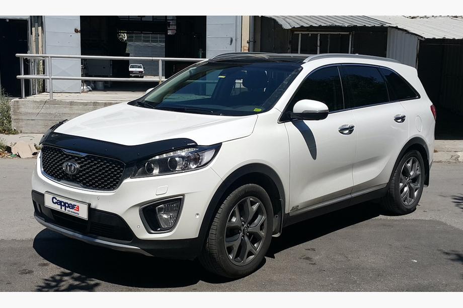 Kia Sorento III UM 2014–2020 Deflektor kapoty (EuroCap) Fotografie 3