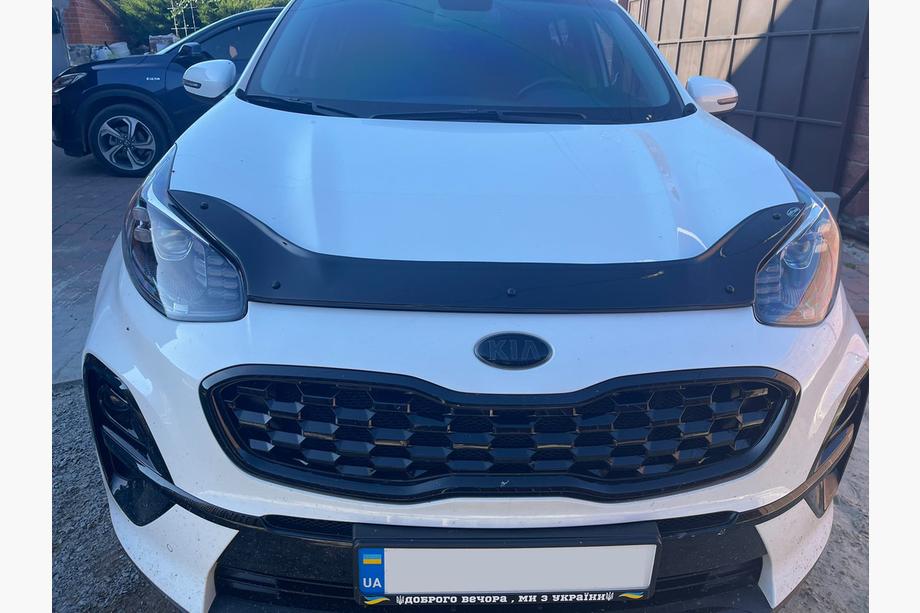 Kia Sportage 2015–2021 Deflektor kapoty (EuroCap) Fotografie 4