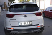 Kia Sportage 2015–2021 Zadní difuzor na zadní nárazník EuroCap 2015-2018 (ABS) fotografie 7